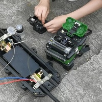 Épliceuse de fibres optiques entièrement automatique de qualité militaire, écran tactile couleur, fusion rapide en 7 secondes