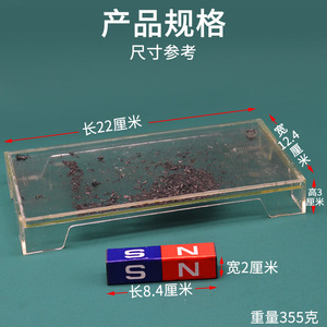 Demonstrador de líneas de campo magnético 24003 Fabricante de equipos de experimentos de física de campos electromagnéticos e instrumentos de enseñanza - Product Image 2