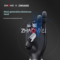 Robot humanoïde Zhaowei à entraînement direct par tiges de poussée, main agilisée, 20 degrés de liberté actifs, pour l'automatisation industrielle