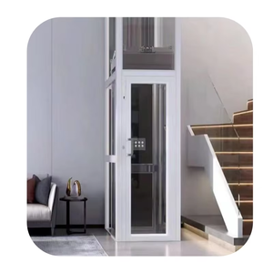 Lift Rumah & Villa Modern AC Gearless Drive <span class=keywords><strong>Elevator</strong></span> Hunian dengan Lantai PVC - Product Image 5