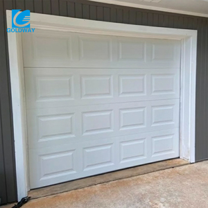 <span class=keywords><strong>Porte</strong></span> de <span class=keywords><strong>garage</strong></span> <span class=keywords><strong>sectionnelle</strong></span> extérieure en acier inoxydable de haute qualité, style moderne, manuelle et sécurisée - Product Image 5