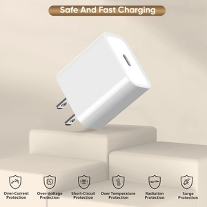 Cargador Rápido Tipo C de 20W para iPhone 17 Pro Max/17Pro/16e/16 Pro/16 Plus/15/15 Pro Max y <span class=keywords><strong>iPad</strong></span>, Cargador USB C de <span class=keywords><strong>Carga</strong></span> Rápida - Product Image 3