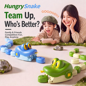 Nouveau jouet télécommandé classique 2027 : Serpent glouton rétractable magnétique – Cube amusant pour parents et enfants - Product Image 2