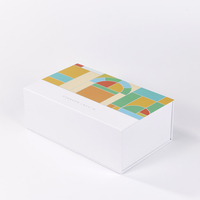 Boîte en carton rigide à fermeture magnétique, impression personnalisée, emballage souvenir pour événements promotionnels, boîte cadeau magnétique en forme de livre