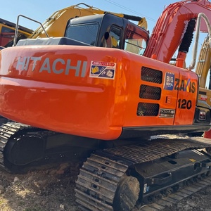 Mini Excavadora Usada de 12 Toneladas Hitachi Zx120 en Venta, Excavadora de Segunda Mano con Pocas Horas de Trabajo en Buenas Condiciones, Disponible en Stock - Product Image 3