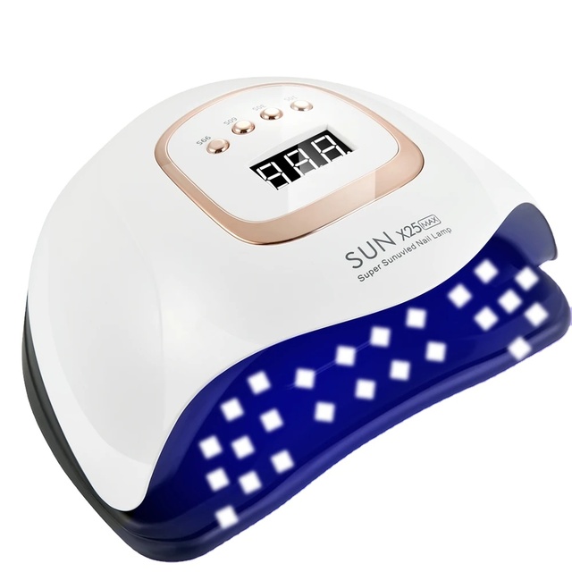 Professional SUN X25 MAX 81 LEDS UV LED Dryer Manicure Professional High Power 380W Gel Polish Quick Drying Nail Lamps Salon