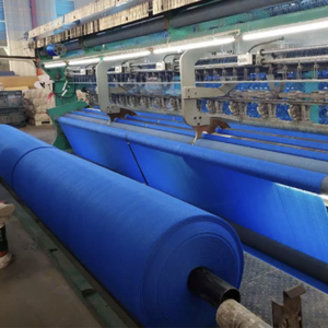 Red de andamio ignífuga azul HDPE al por mayor, Red de Seguridad de 110GSM para la construcción - Product Image 4