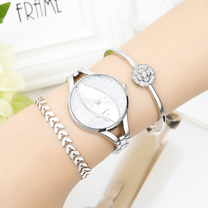 Cheap Wholesale Women's Luxury Sport Business Gift <strong>Set</strong> <strong>Rose</strong> <strong>Gold</strong> Bangles Alloy Band Water Resistant Fashion Jewelry Quartz <strong>Watch</strong> - Product Image 6