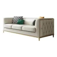 Sofá vermelho meijia, conjunto de sofá moderno com iluminação canape, sofá amarelo único para sala de estar