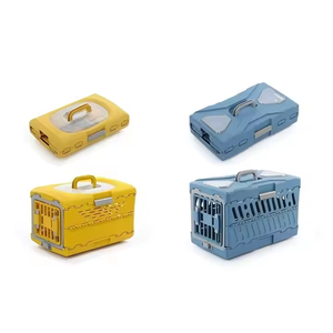 Ingrosso portatile traspirante per gatti e cani Cargo pieghevole capsula spaziale ispirata alla scatola pieghevole per gabbia per animali domestici imballata - Product Image 3