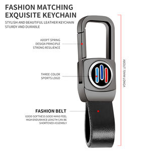 Funda para Llave de Coche de Aleación de Zinc, Cuero Genuino, TPU, para VW Volkswagen Golf 7 MK7 Tiguan MK2, para Seat Ateca <span class=keywords><strong>Leon</strong></span> <span class=keywords><strong>FR</strong></span> Ibiza Skoda - Product Image 6