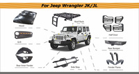 Pare-chocs avant et arrière en acier et aluminium noir pour JEEP JL, fabriqué en usine, tout-terrain 4x4