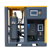 Compresseur d'air industriel à vis 30 CV 22 kW le plus vendu, fabriqué en Chine, avec moteur refroidi par air, réservoir de 2000 L, certifié CE
