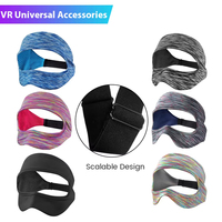 Accessoire VR universel pour PS VR2/Pico 4 Eye Mask Cover Respirant Sweat Band Face Pad pour Quest 3/2/1 HTC Vive Virtual Reality