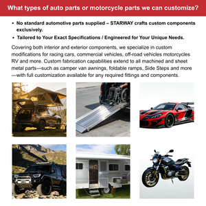 Fabricación de Chapa Metálica Personalizada, Piezas para Conversión de Autocaravanas, Soporte de Mecanizado CNC para Modificación de Vehículos por Starway - Product Image 2