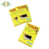Piège à souris collant jaune Chroma-Attractant à haut rendement pour solutions de lutte biologique contre les parasites