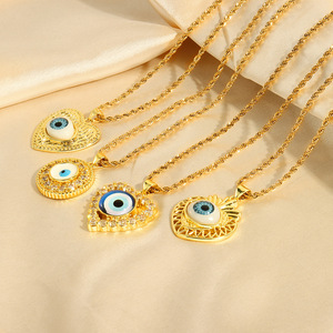 จี้สร้อยคอสแตนเลสสตีลชุบทอง 18K แบบ PVD |   ดีไซน์หลากหลาย - Product Image 4