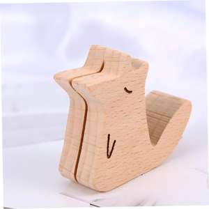 Présentoir de menu en bois massif pour bureau, porte-cartes de visite, organiseur de courrier, support pour cartes de mariage - Product Image 6