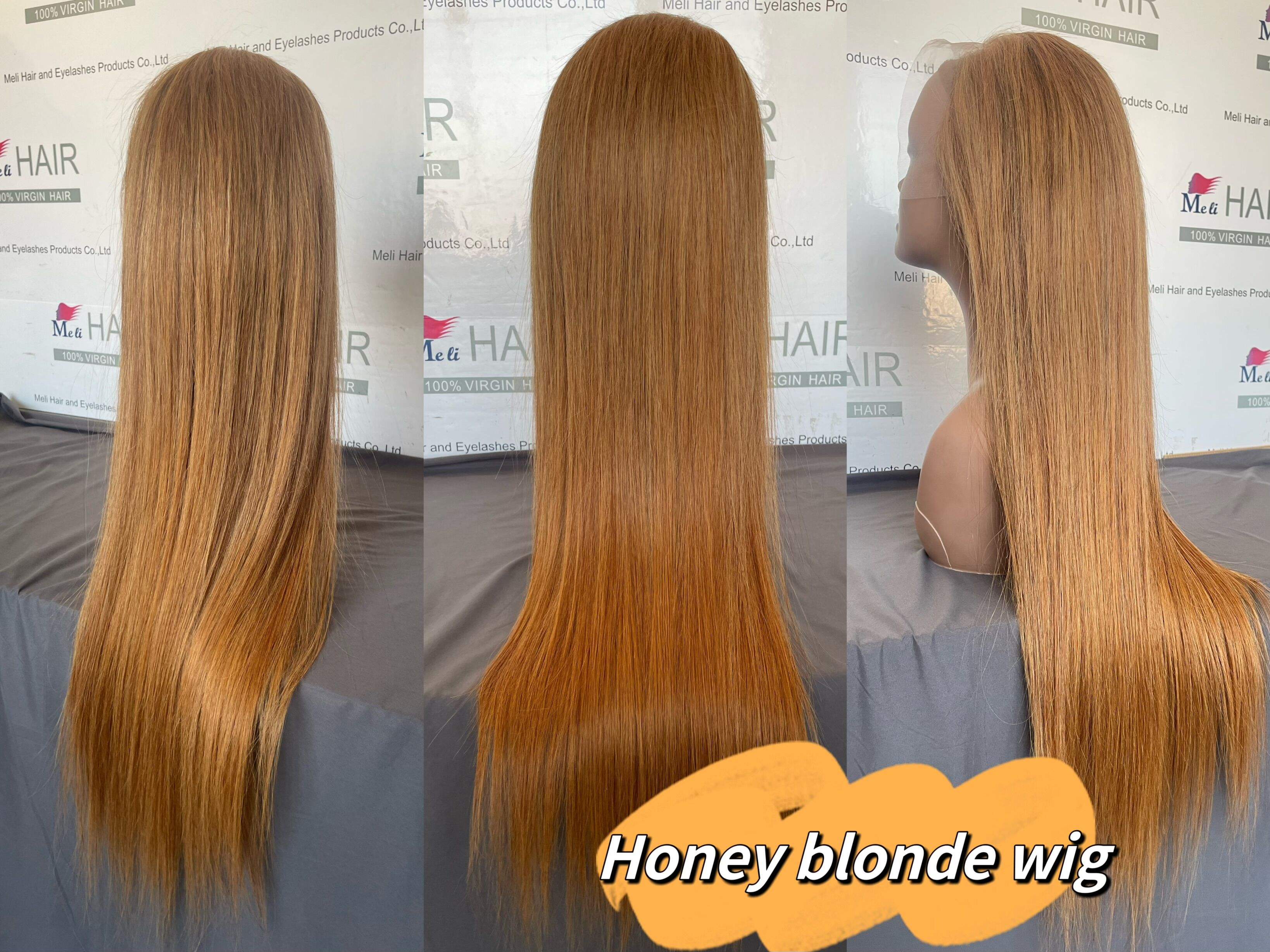 honey blonde wig