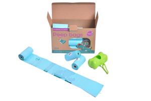 Bolsas Biodegradables y Ecológicas para Excremento de Mascotas, a Prueba de Fugas, Extra Gruesas, Compostables, con Dispensador - Product Image 4