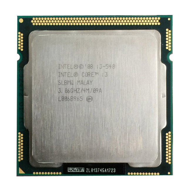 CPU I3 I5 I7 Series 100% Working Desktop CPU I3 540 Processor