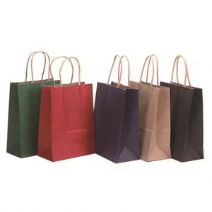 Custom Logo Portable Kraft Paper <b>Bag</b> for Packaging Offset Printed for Promotions and Gifts - Product Image 6