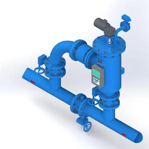 Otomatik geri yıkama su filtresi, endüstriyel atıksu filtrasyon sistemi, Plc kontrollü <span class=keywords><strong>Motor</strong></span> tahrikli 220v makineleri - Product Image 4