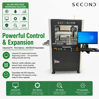 Machine de distribution de colle automatique à vision intelligente, certifiée CE, 3 axes en ligne, haute précision ±0,015 mm, avec caméra allemande