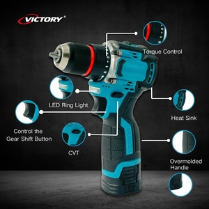 <span class=keywords><strong>18V</strong></span> <span class=keywords><strong>Lithium</strong></span> khoan điện và nhanh chóng cầm tay tuốc nơ vít điện công cụ điện - Product Image 6
