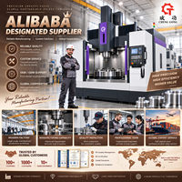 Tour vertical CNC à double colonne avec table rotative et broche à coupe carbure pour fraisage et perçage – US/EU