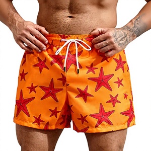 Shorts de plage décontractés pour hommes avec cordon de serrage et poches – Idéal pour les journées paresseuses au bord de la mer – Style patchwork élégant et décontracté – Imprimé 3D – Vêtements d'été - Product Image 1
