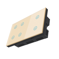 2024 nouveauté écran tactile du système Smart home Zigbee avec fonction de commutateur d'alimentation
