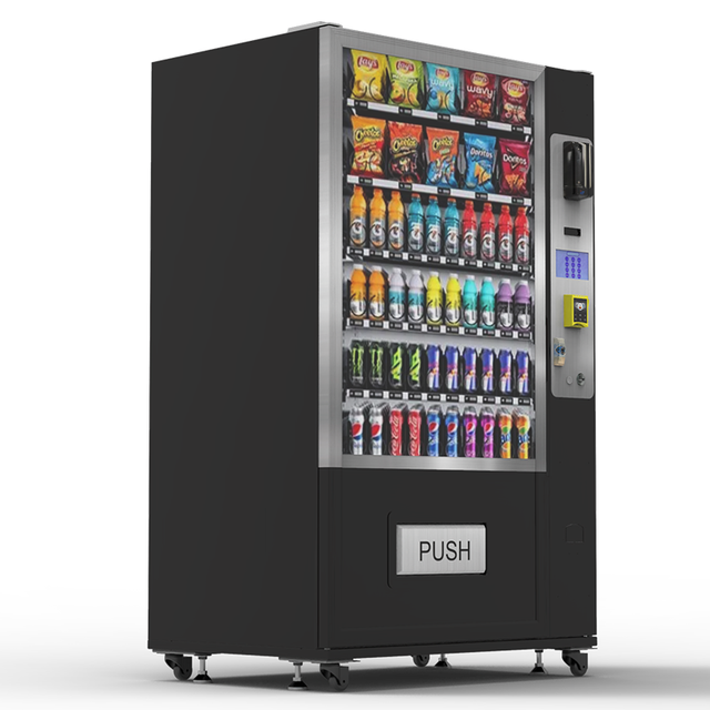 Amusement Parks Custom Vending Machine Manufacturers Drink Snack Vending Machine SDK Enabled Cloud-Based Management Hot Selling