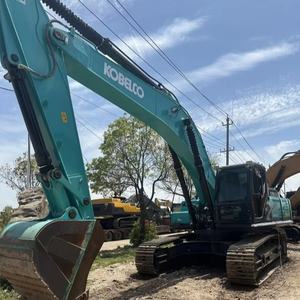 Excavatrice d'occasion du Japon, Kobelco SK350, excavatrice multifonction, prix le plus bas, excavatrice sur chenilles Kobelco d'occasion de 35 tonnes à vendre - Product Image 1