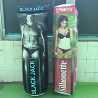 Modèle de bouteille gonflable géant personnalisé pour affichage extérieur