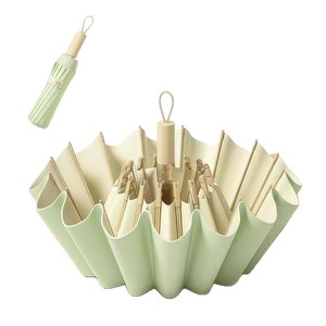 Folding Umbrella Large Size Manual Open Sun And Rain Protection For Students Back To School - Product Image 5