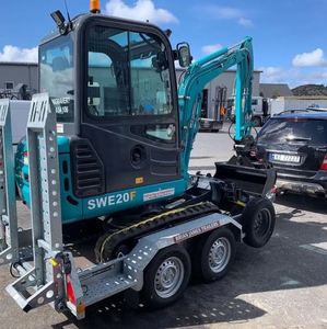 Mini-excavatrice chinoise de 1800 kg, mini-pelleuse SWE20F avec kit complet à vendre aux Philippines - Product Image 4