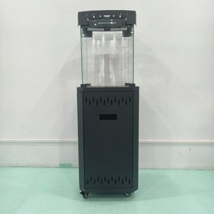 <span class=keywords><strong>Chauffage</strong></span> au gaz portable de luxe LUOQI pour terrasse, en verre carré, avec tube en acier inoxydable, 11000W, allumage piézo, pour <span class=keywords><strong>extérieur</strong></span> - Product Image 3