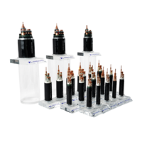 Câble d'alimentation WDZBN-YJY 0.6/1kV 4x50+1x25mm² en cuivre XLPE LSZH à faible émission de fumée et sans halogène pour bâtiments de grande hauteur