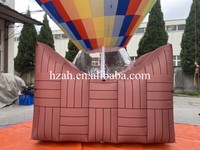 Ballon publicitaire géant gonflable pour parc d'attractions, modèle 7m en tissu Oxford avec ventilateur intégré, éclairage LED et télécommande