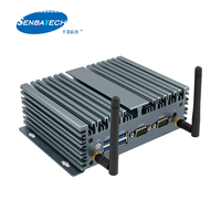 JF-304SI-S terbaik N100 Dual Lan DDR4 TYPE-C 5 USB3.0 tanpa kipas tertanam merek aplikasi PC komputer industri