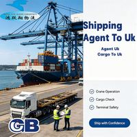 Agente de Transporte Marítimo en el Reino Unido, Flete Marítimo desde el Puerto de Dover al Puerto de Londres, Costo de Envío DDP, Envío Puerta a Puerta con FedEx Logistics Company