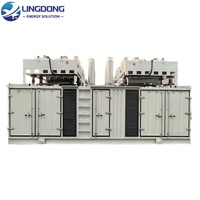 Groupe électrogène au biogaz CCHP 500 kW à prix compétitif, générateur triphasé AC 625 kVA, moteur Weichai 12M26D, AVR pour usine alimentaire