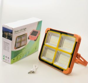 Proiettore a LED ricaricabile ad alta potenza luce solare da campeggio portatile per giardino e esterno Super luminoso con corpo in plastica - Product Image 1