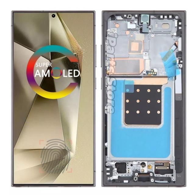 IPARTS Replacement Display for Samsung S24 Ultra 5G SM-S928B SM-S928B/DS SM-S928U AMOLED Touch Screen With Frame Assembly OEM
