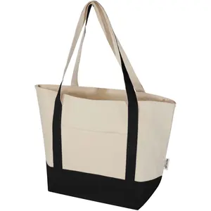 Borsa tote in cotone riciclato Sam, merchandising sostenibile - Product Image 1