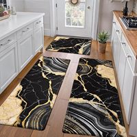 Tapis de sol moderne et minimaliste en mousse PVC, motif floral tournesol et fruits, antidérapant, imperméable, coussiné, pour longues heures debout, anti-fatigue
