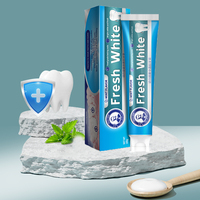 Vente chaude prix d'usine charbon actif dentifrice à base de plantes blanchissant dentifrice naturel pour adultes nettoyage en profondeur parfum de menthe