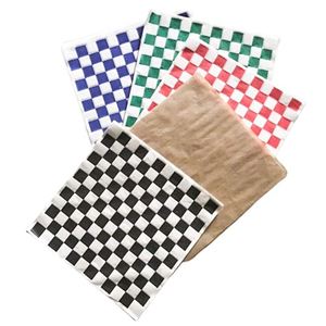 Fast Food Packaging <b>Free</b> Design Burger Wax Paper Food Grade 40gsm Custom Printing Wrap Paper for Food Packaging for Meat - Product Image 2