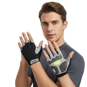 SAAR INDUSTRIES Customized Lightweight Anti <b>Slip</b> Breathable Unisex Alpha Racing Cycling Gloves Heavy Duty Sport Protect Leather - Product Image 1